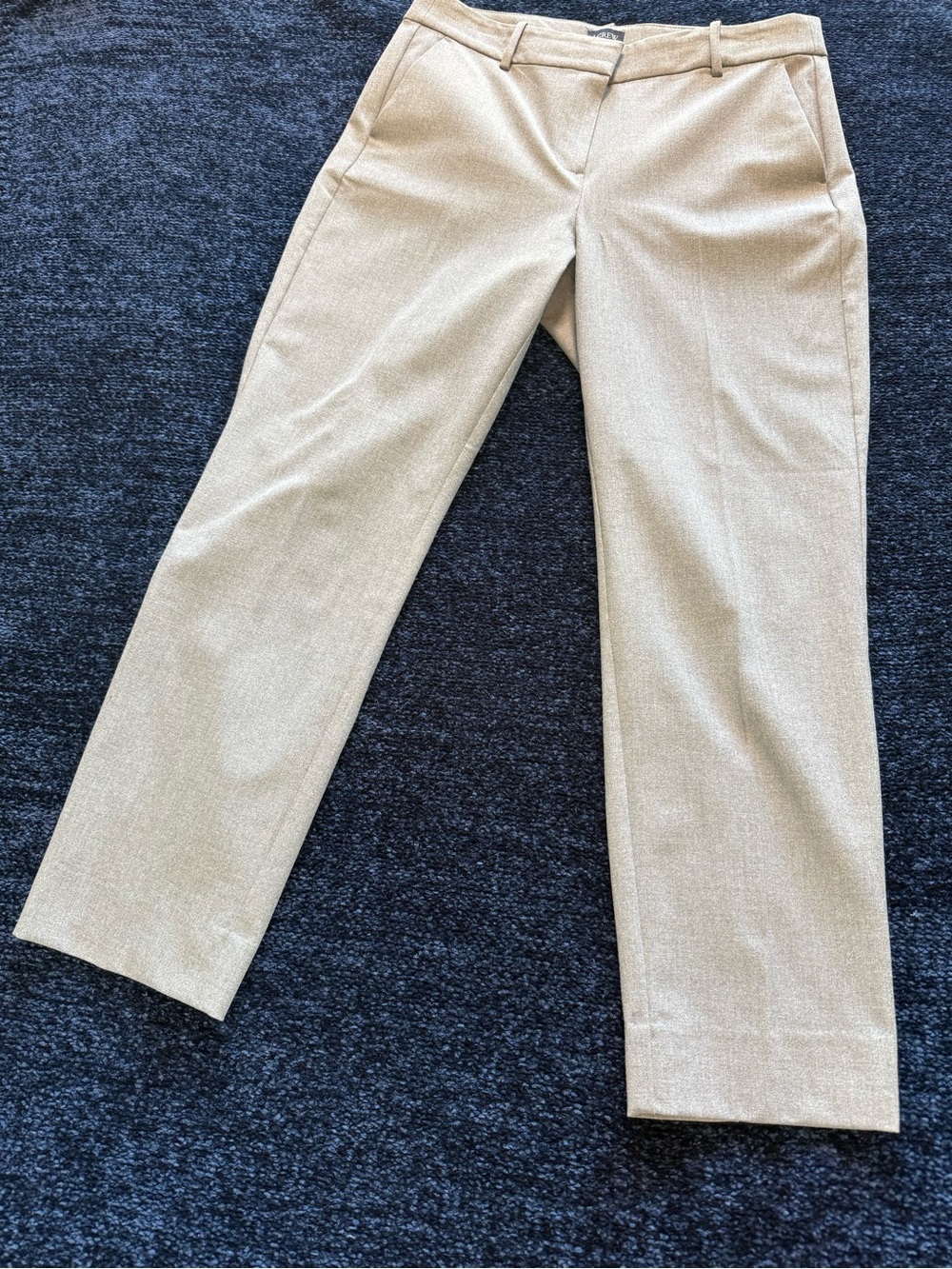 J.Crew Ruby Pant Women’s 10 Gray Straight Leg Dress Pants Trousers